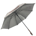 Best quality commercial adverstsing parasol silver coated fabric for anti uv stick umbrella